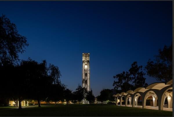 bell tower night